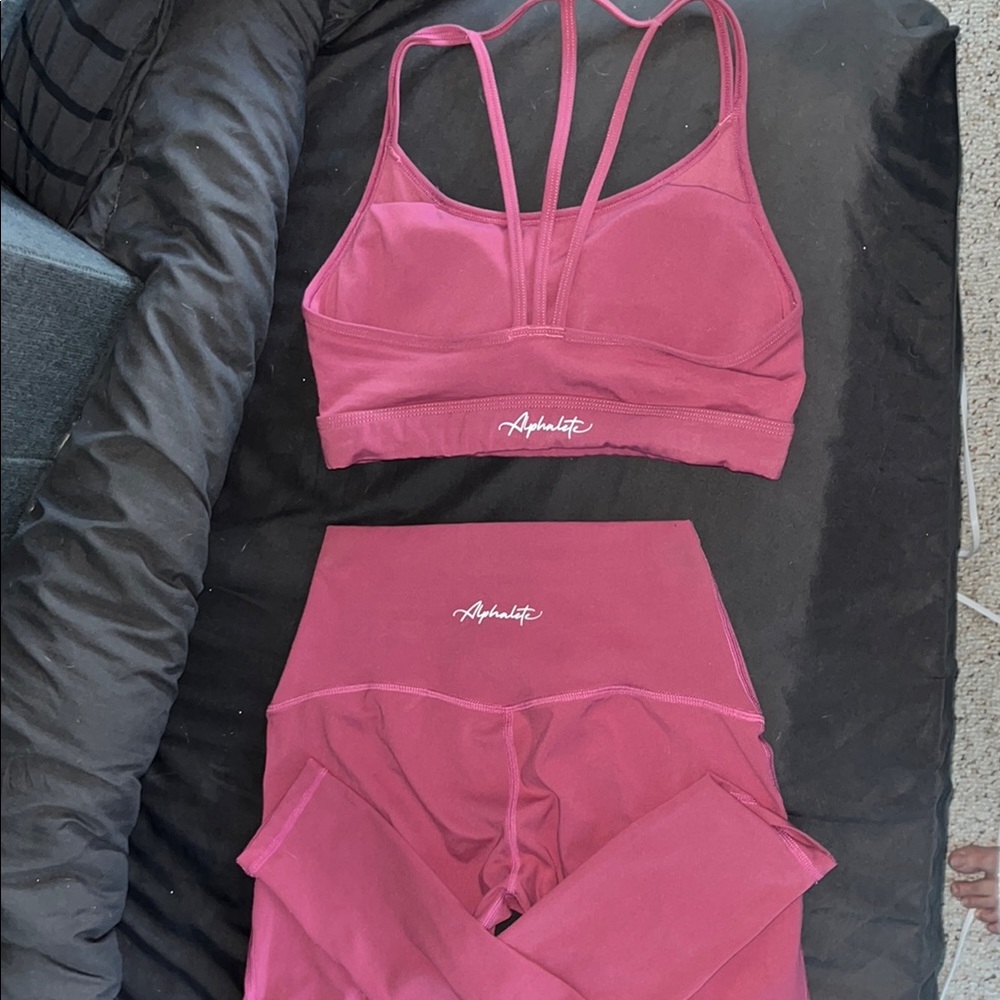 Alphalete matching set